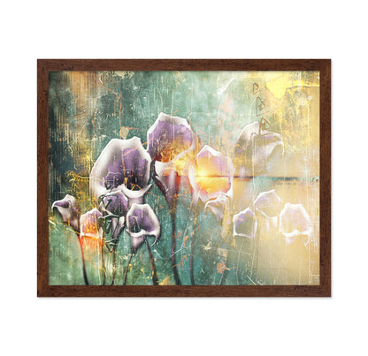 Vintage Floral Abstract No1