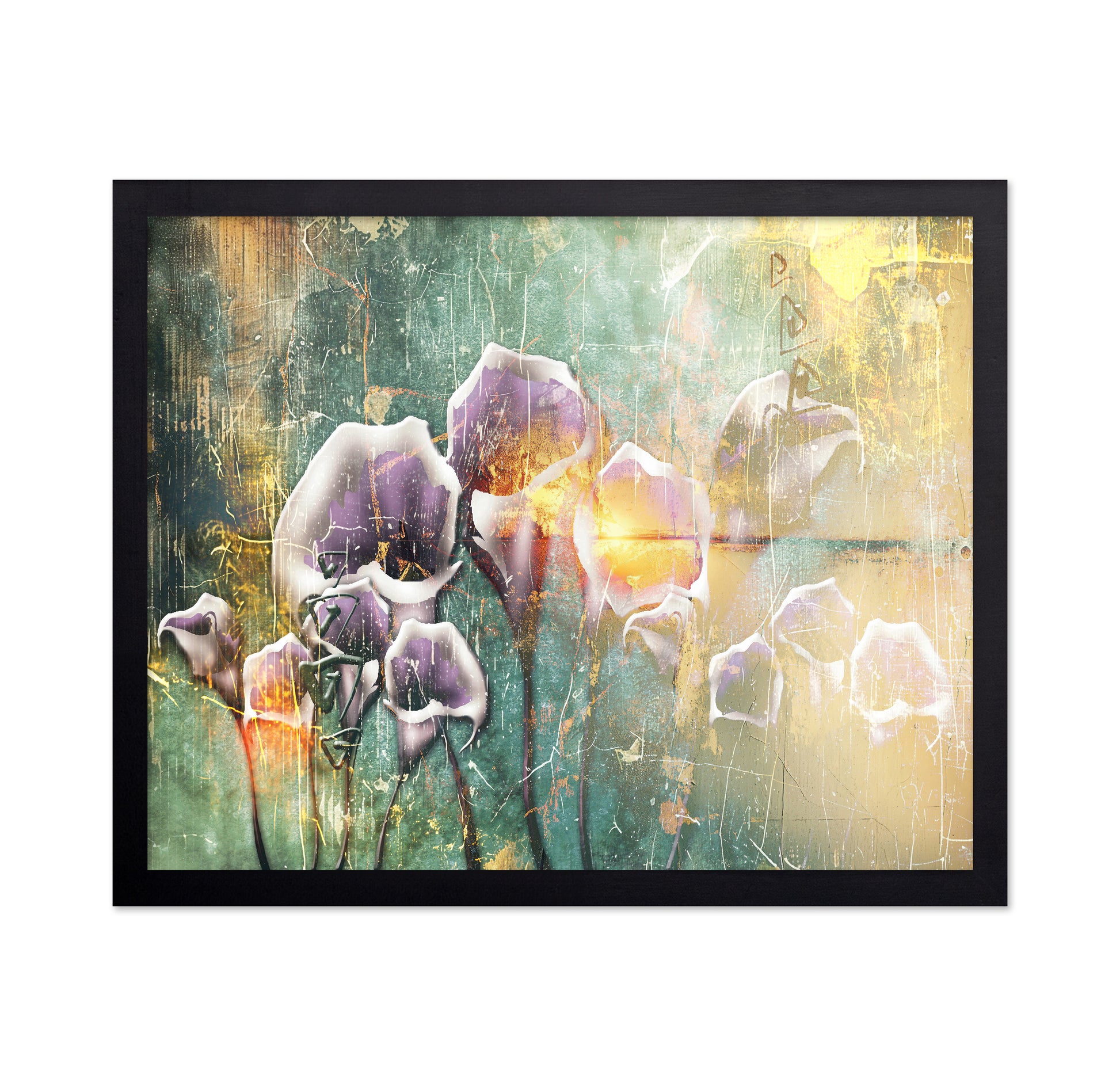 Vintage Floral Abstract No1