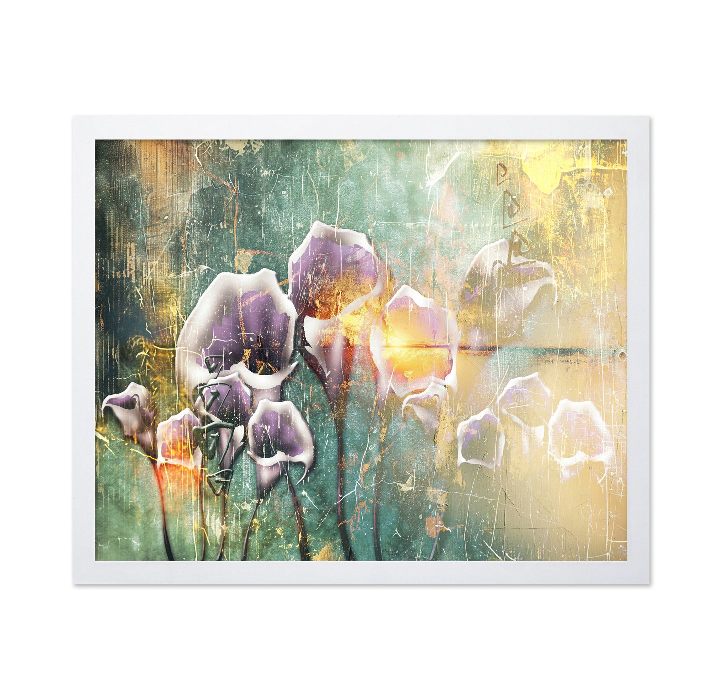 Vintage Floral Abstract No1