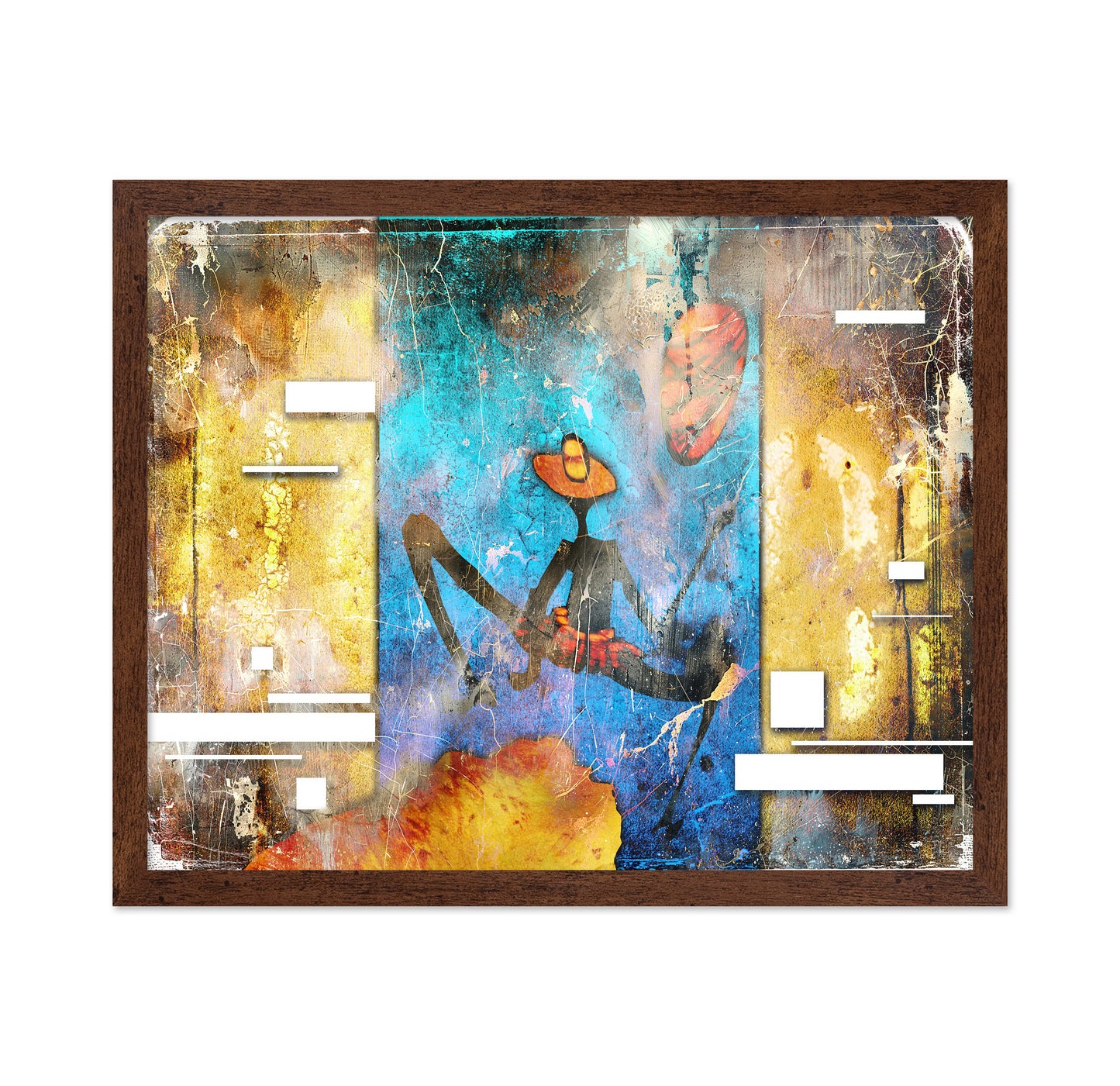 African Abstract Figure