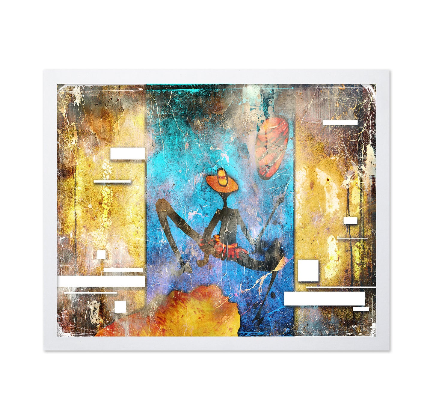 African Abstract Figure
