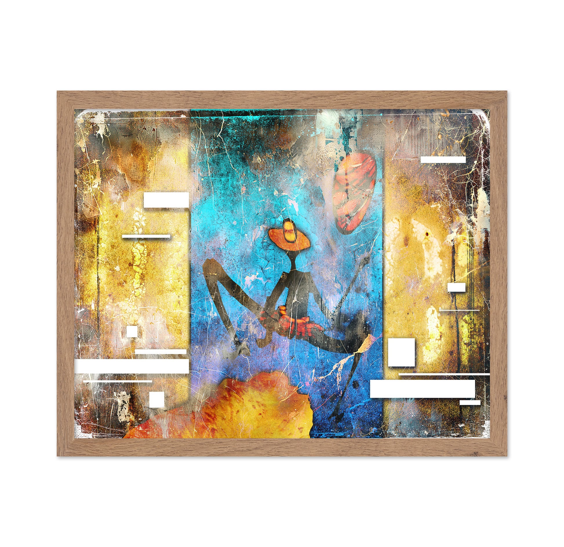 African Abstract Figure