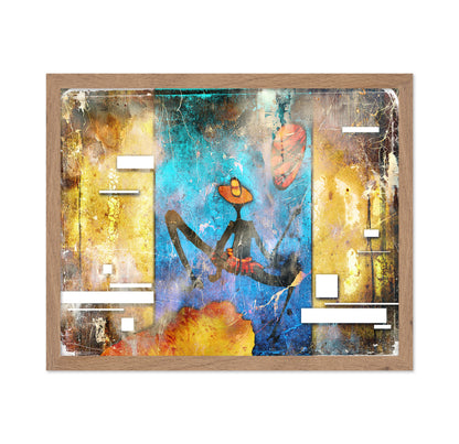 African Abstract Figure