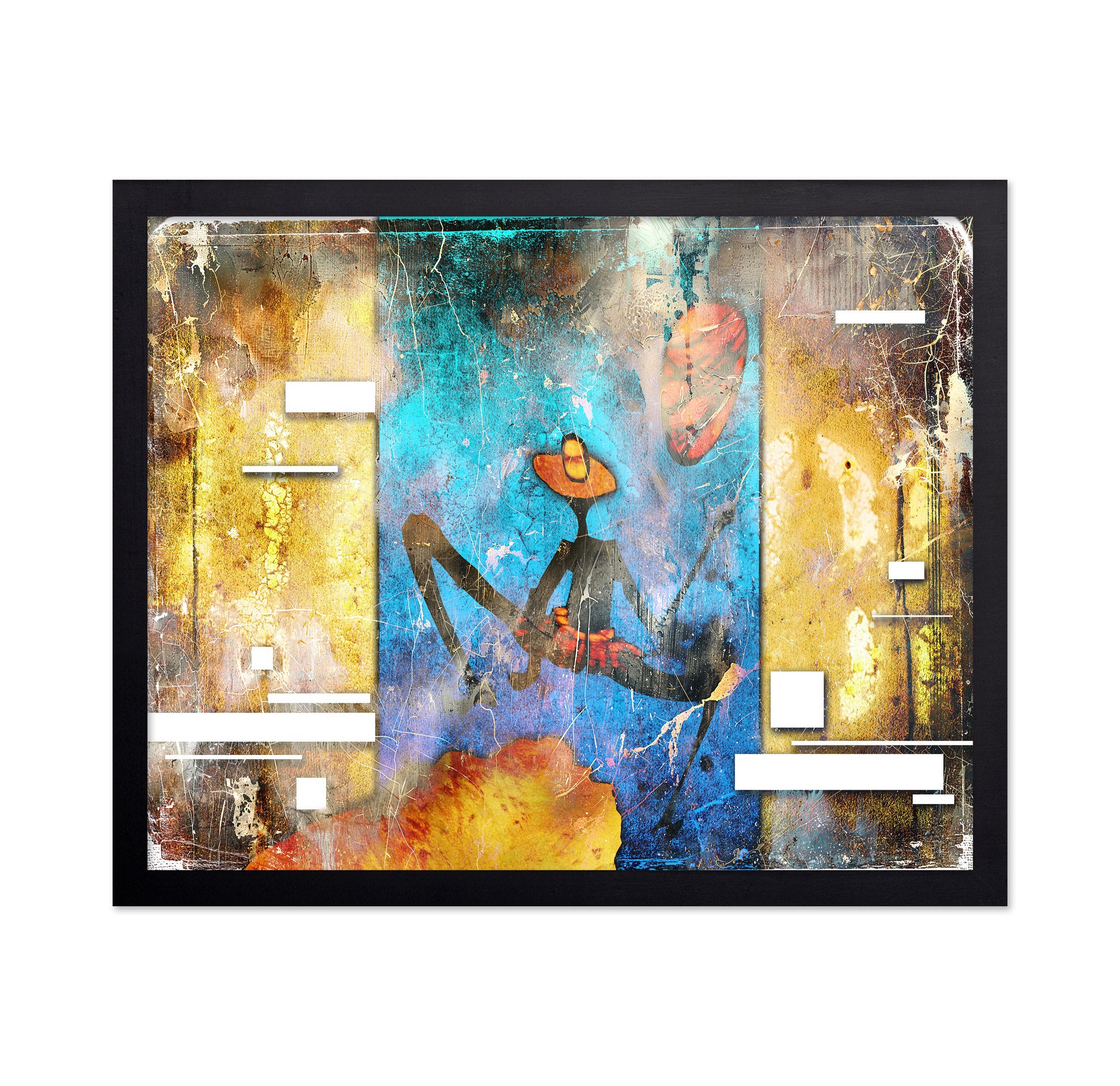 African Abstract Figure