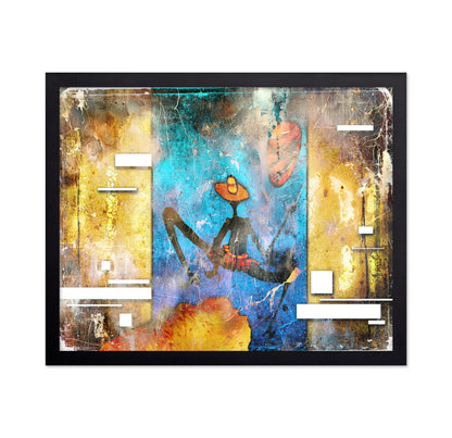 African Abstract Figure