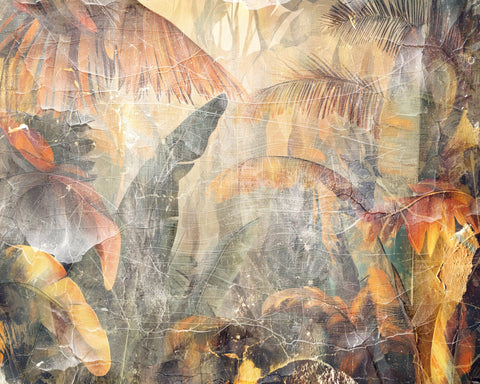 Abstract Tropical Leaves No1