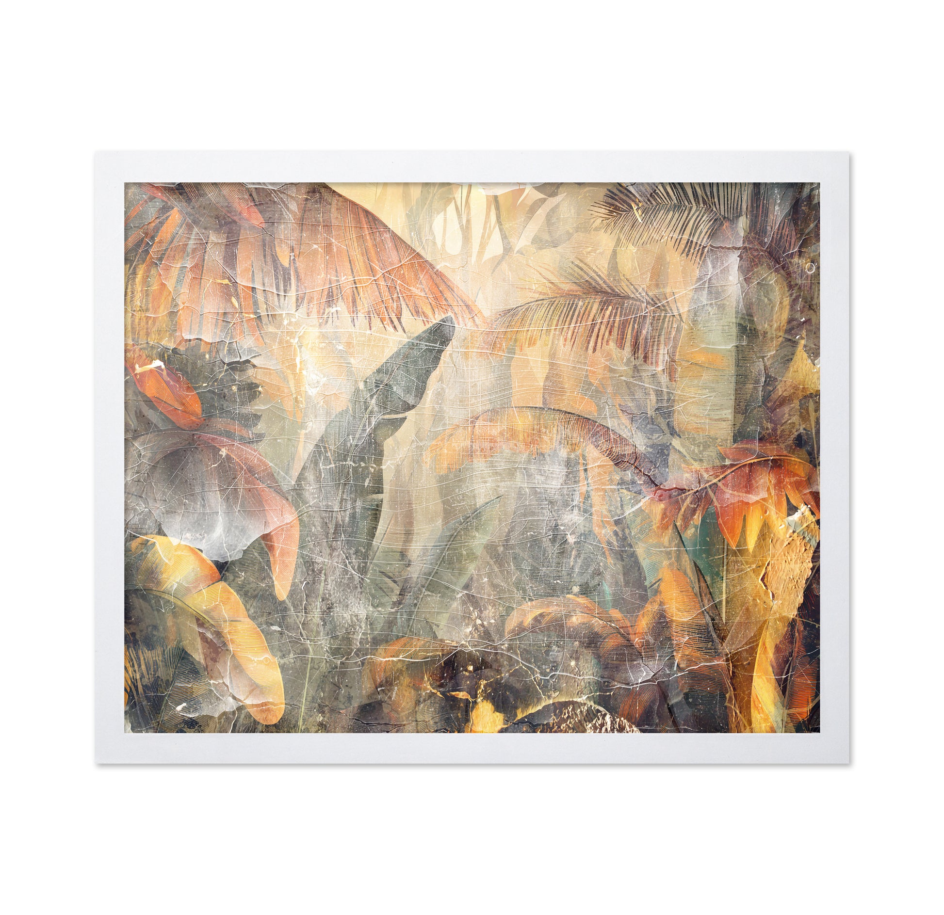 Abstract Tropical Leaves No1