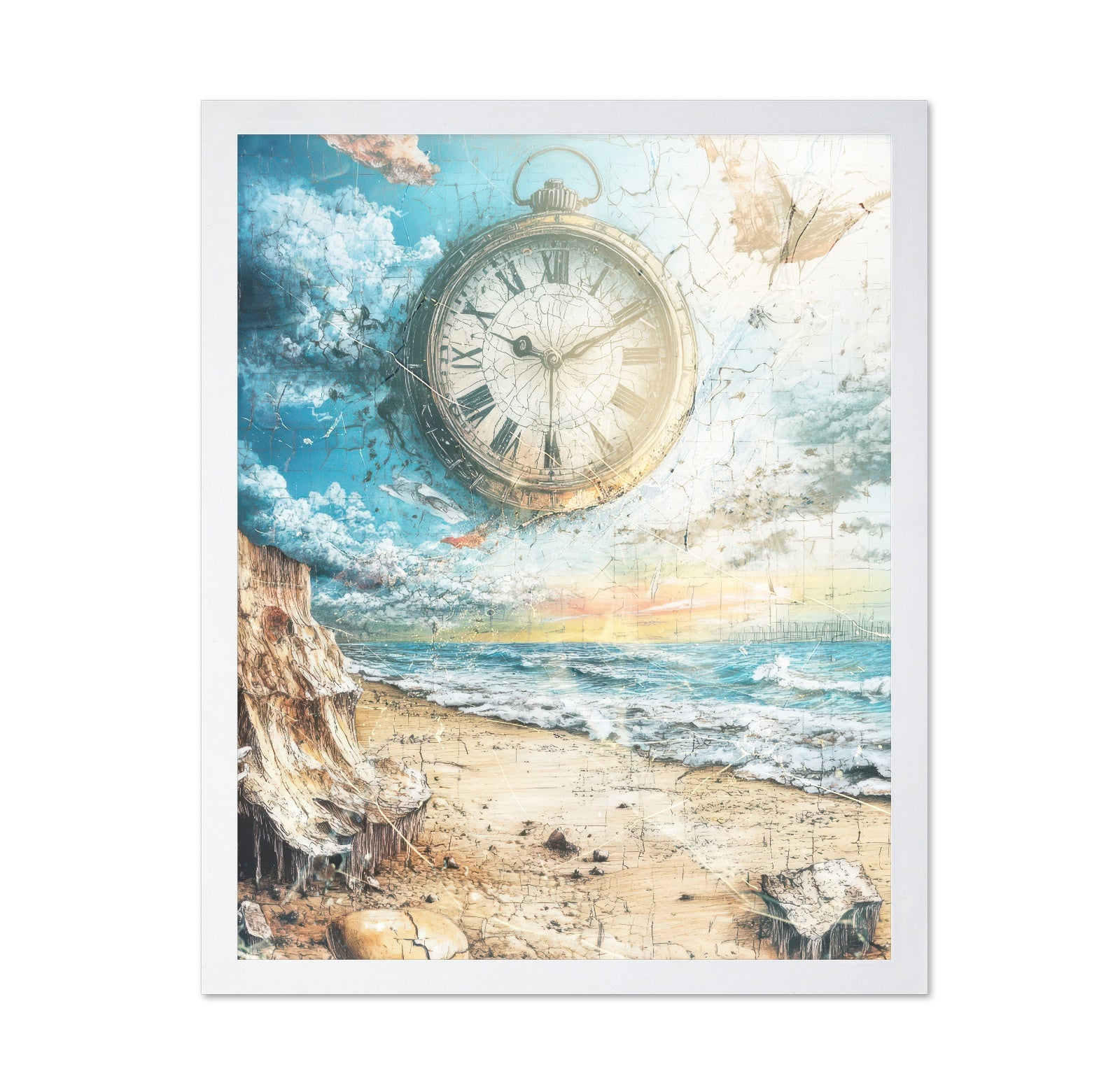 Surreal Time Ocean Scene