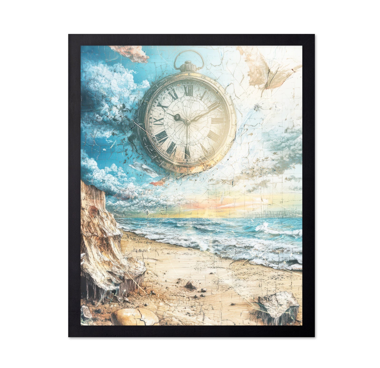 Surreal Time Ocean Scene