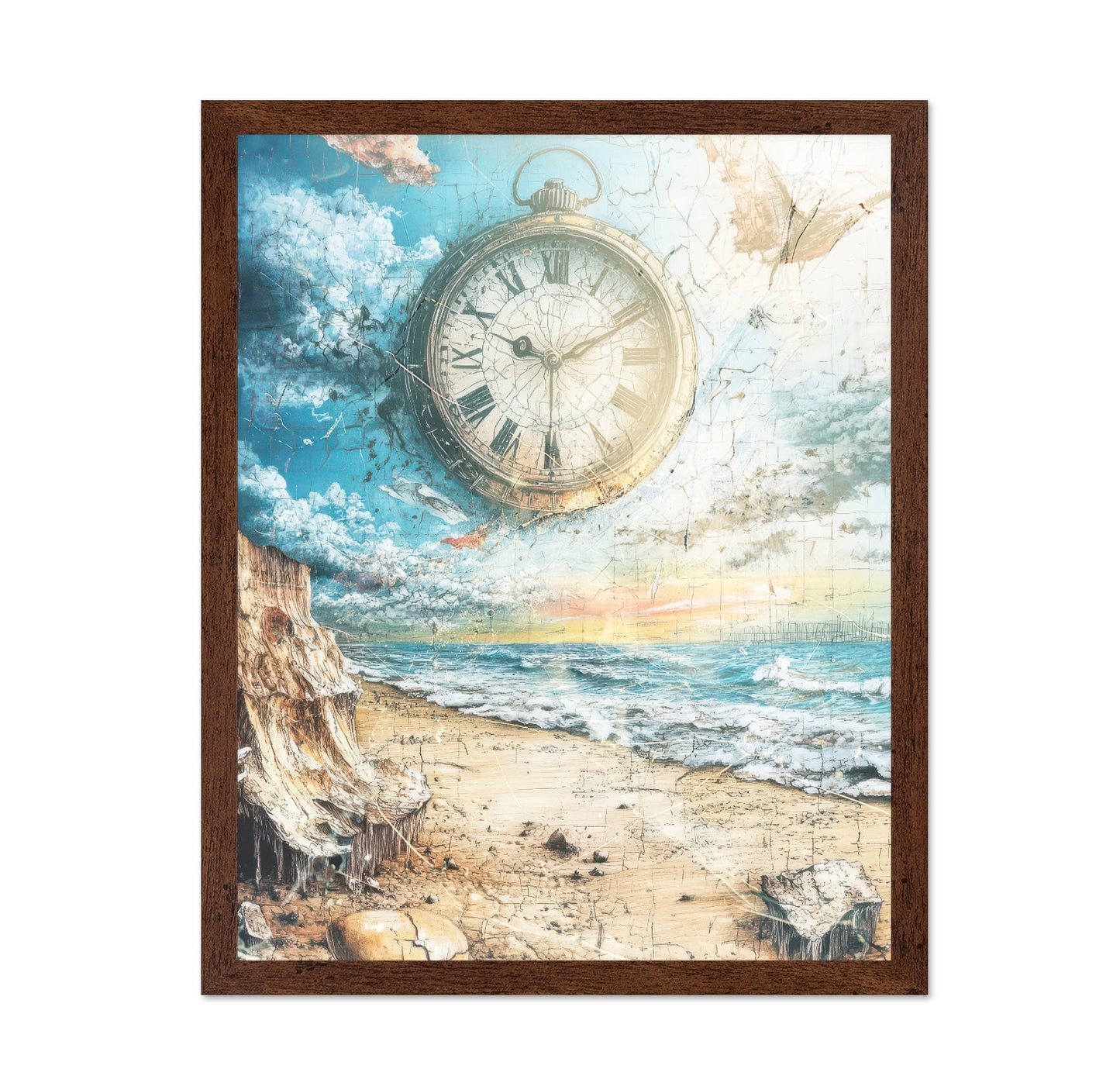 Surreal Time Ocean Scene