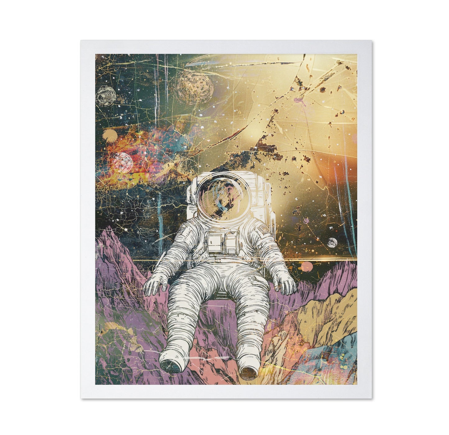 Surreal Astronaut Dreamscape