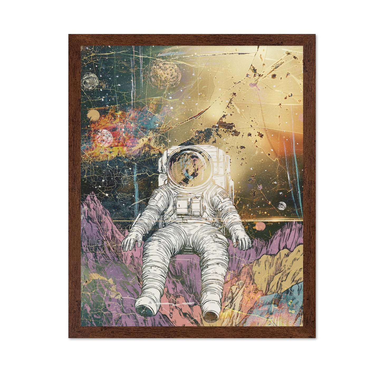 Surreal Astronaut Dreamscape
