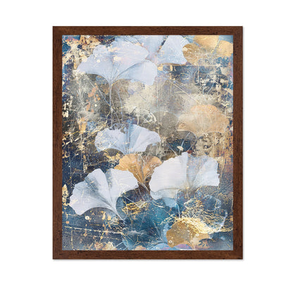 Abstract Ginkgo Leaves