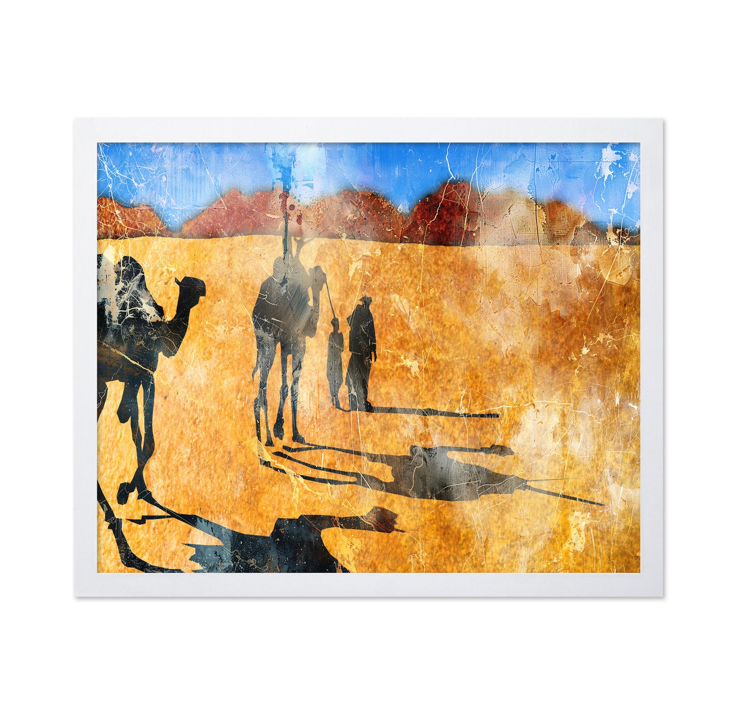 African Desert Caravan