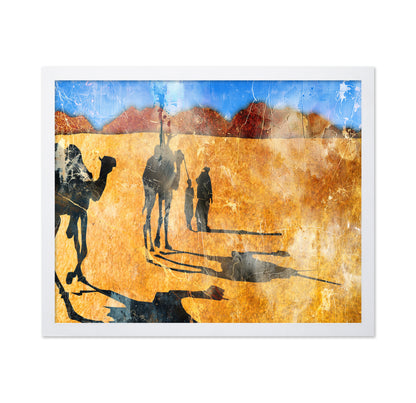 African Desert Caravan