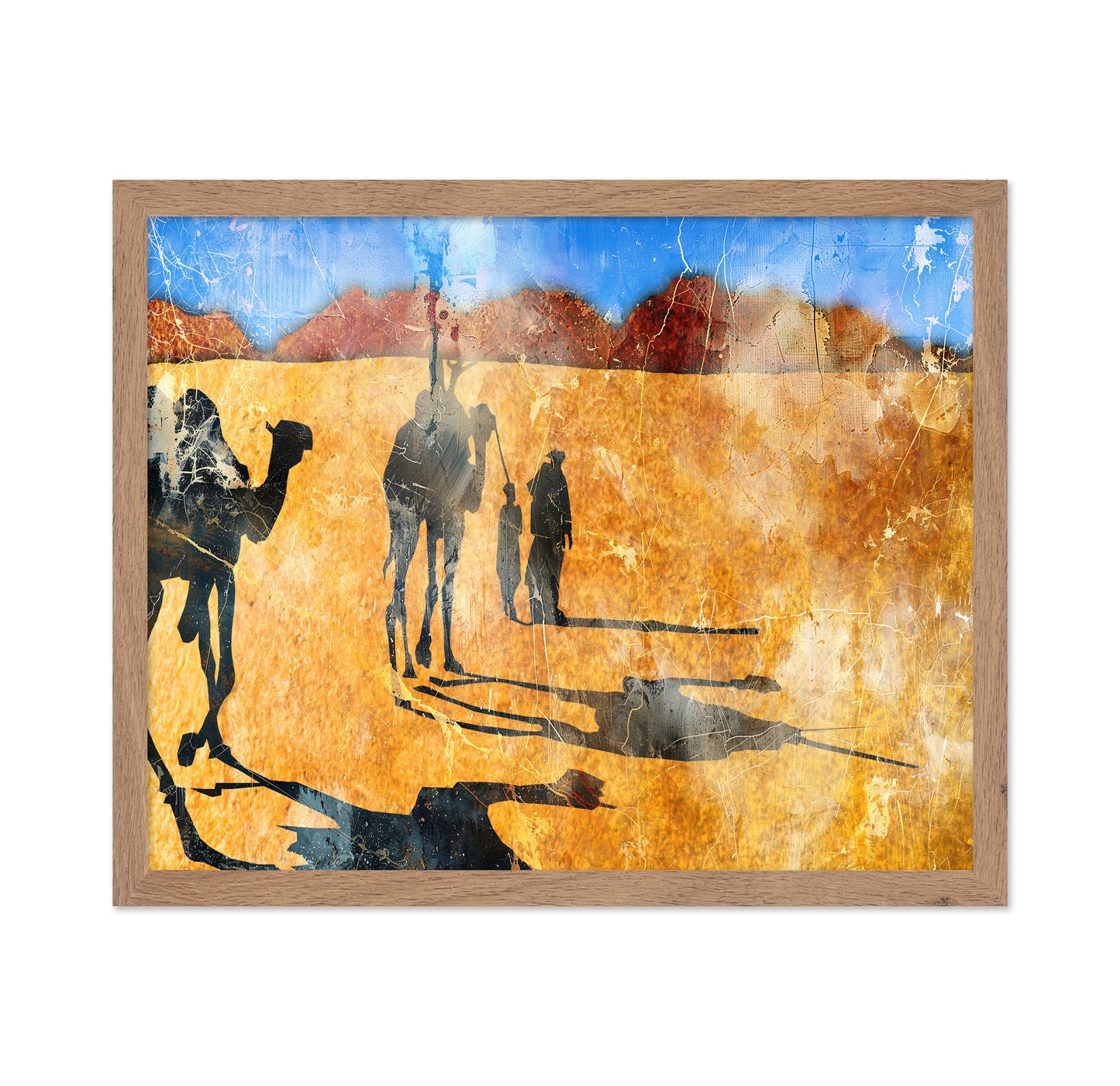 African Desert Caravan
