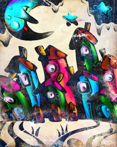 Colorful Dream City