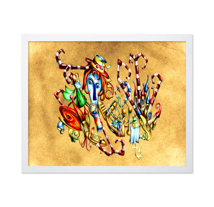 Whimsical Abstract Figure