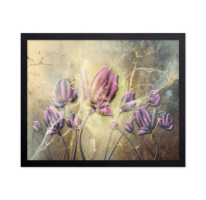 Purple Tulip Abstract