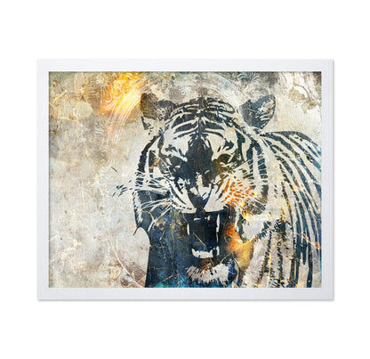 Vintage Tiger Collage