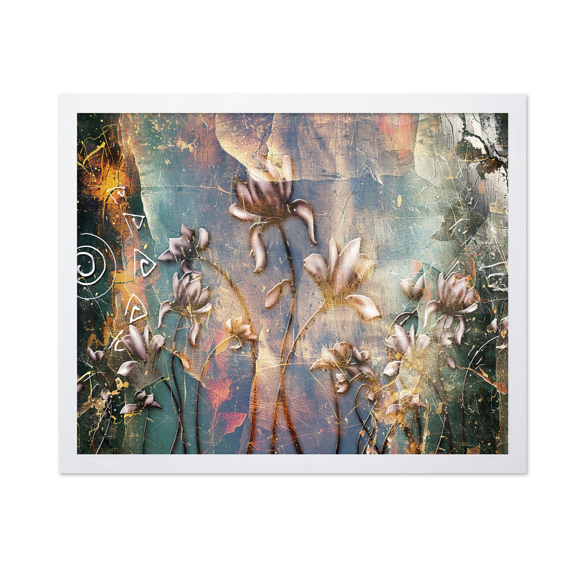 Vintage Floral Texture No3
