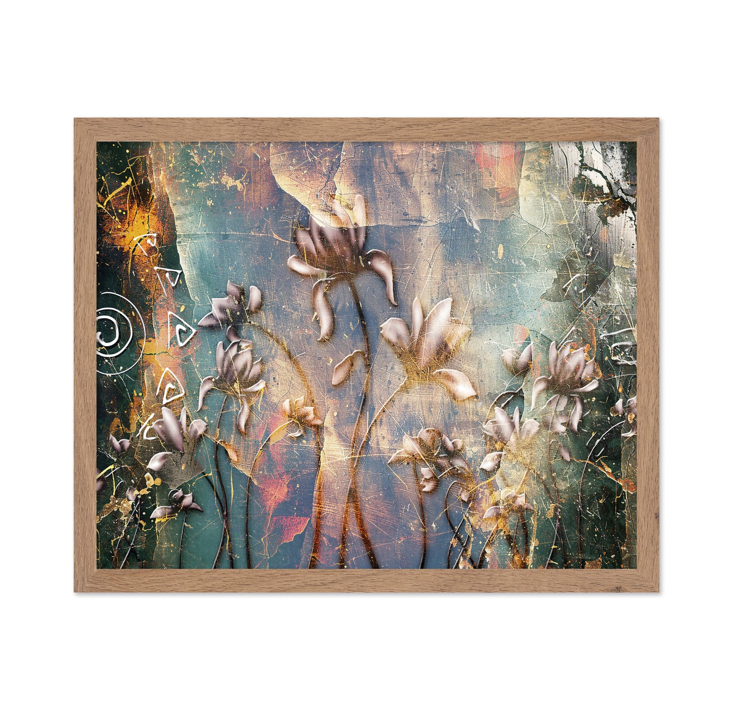 Vintage Floral Texture No3