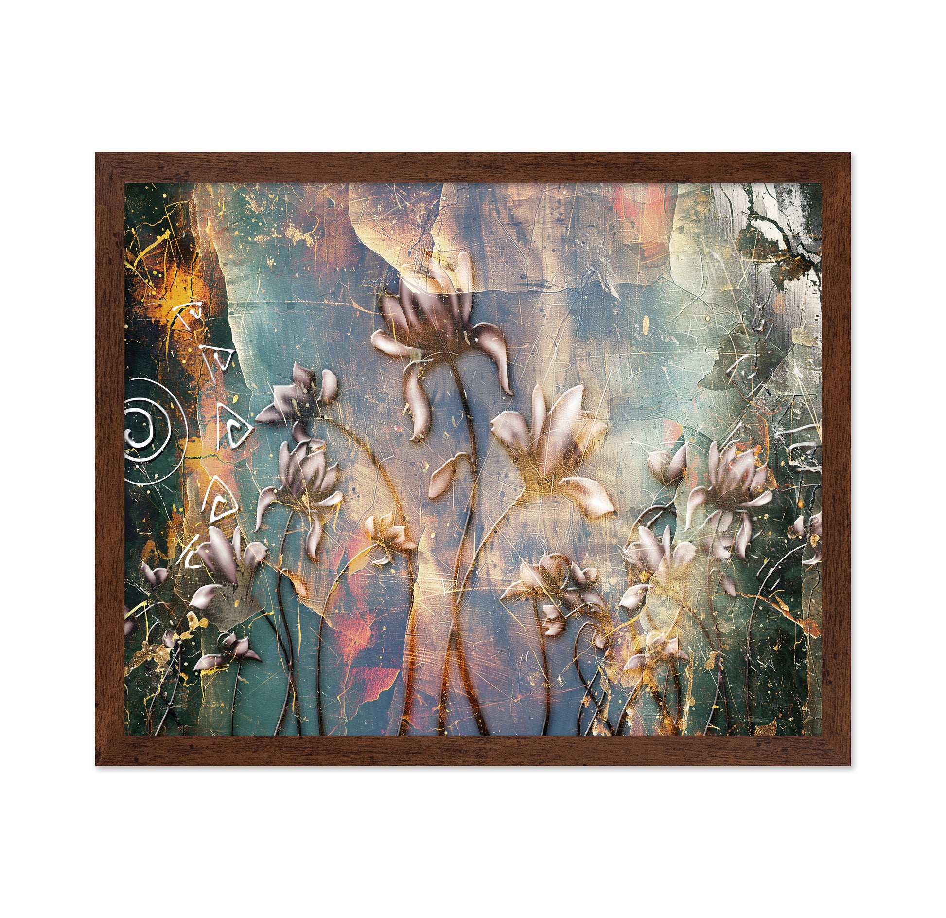 Vintage Floral Texture No3