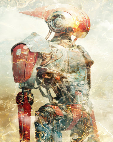 Vintage Retro Robot