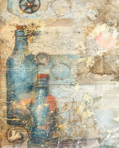 Vintage Nautical Collage