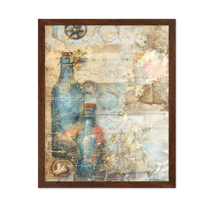 Vintage Nautical Collage