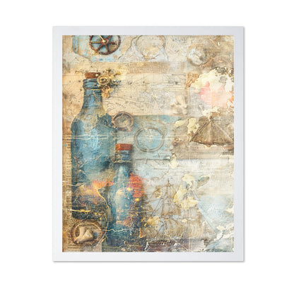 Vintage Nautical Collage