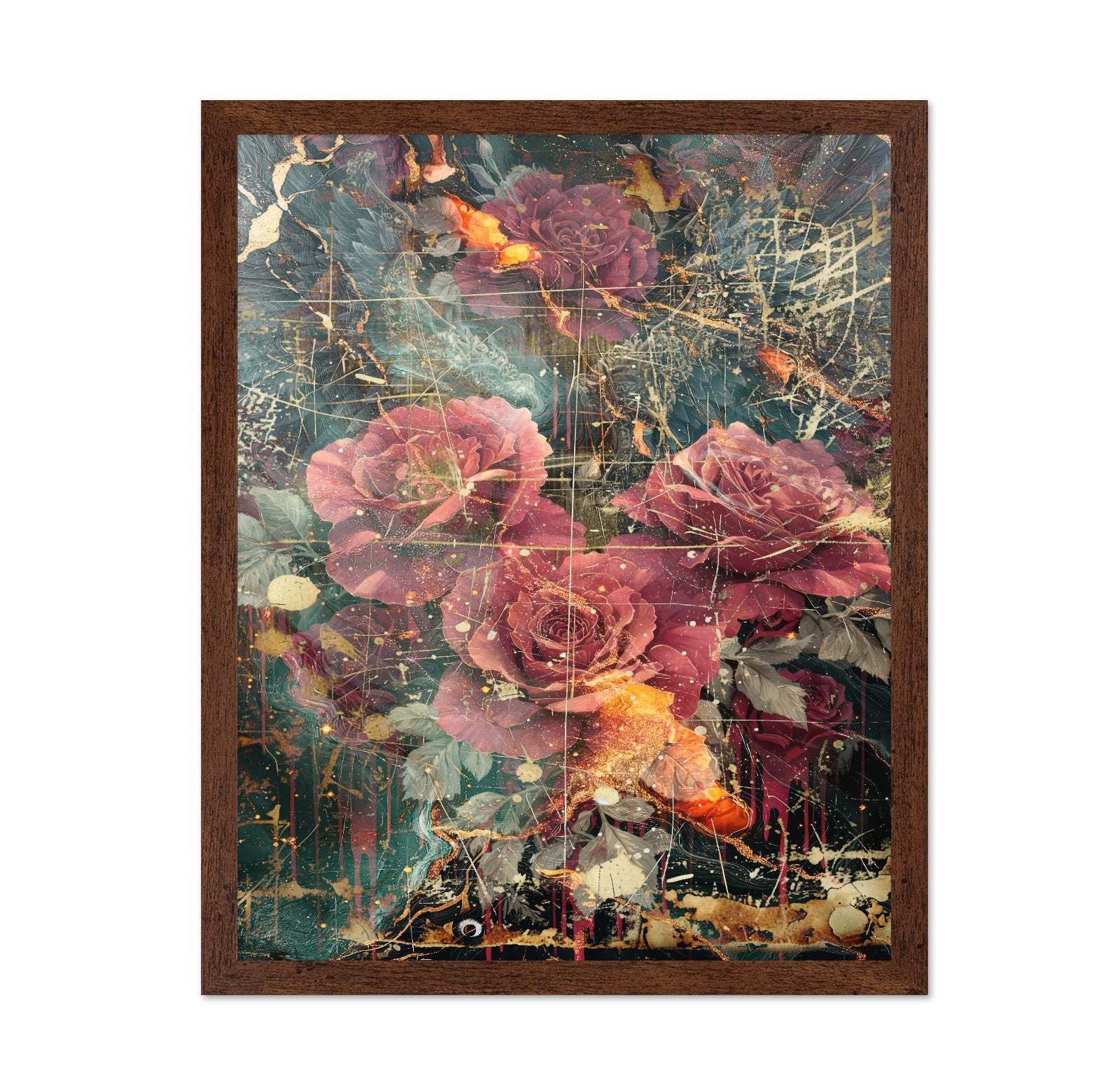Gothic Rose Collage