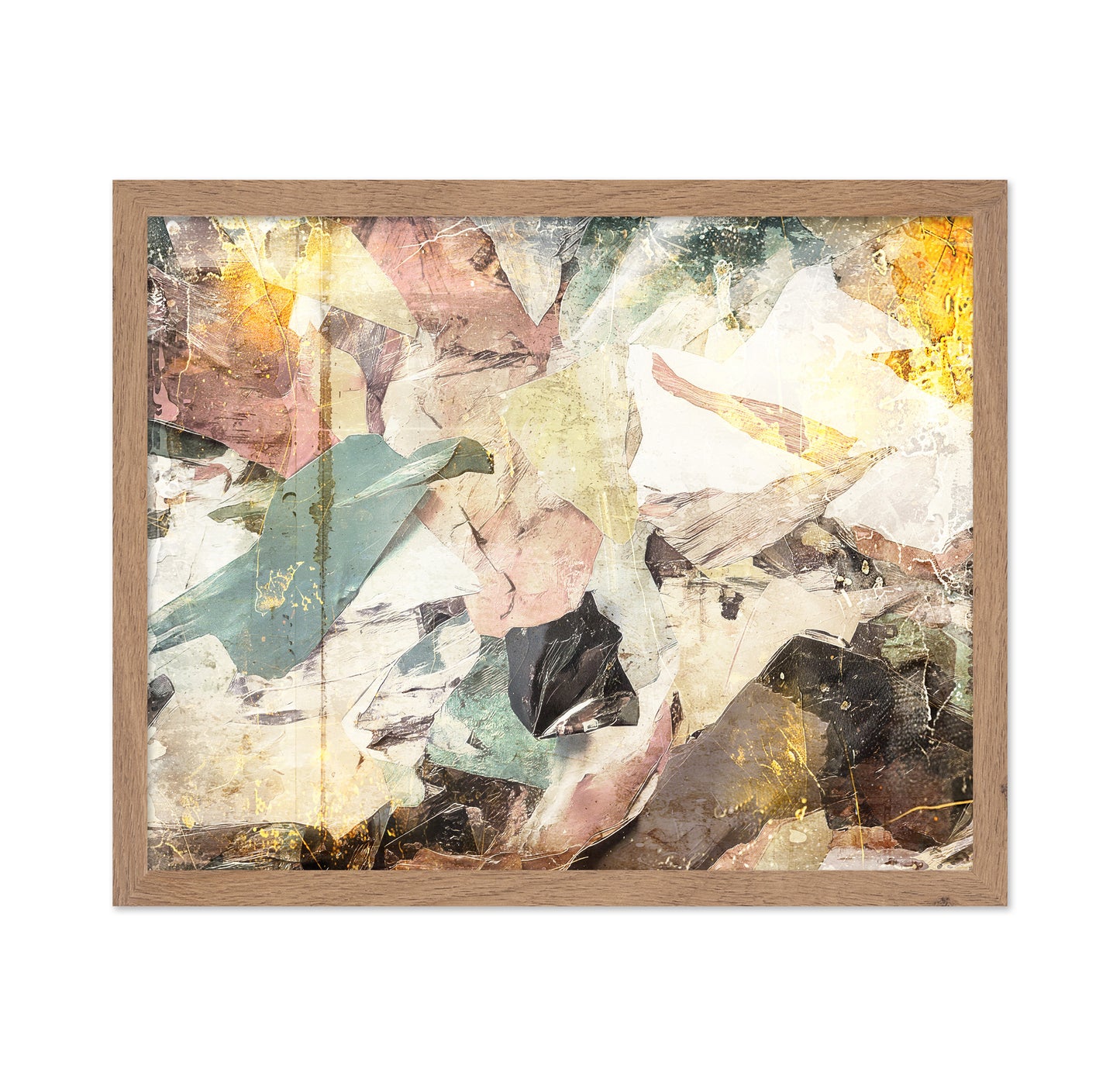 Abstract Paper Collage No1