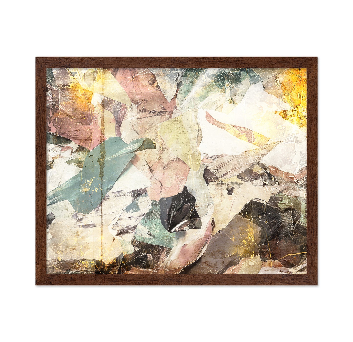 Abstract Paper Collage No1