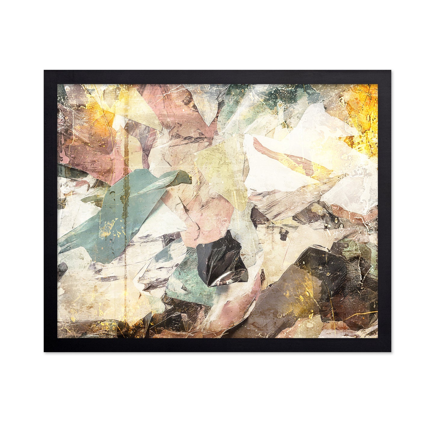 Abstract Paper Collage No1