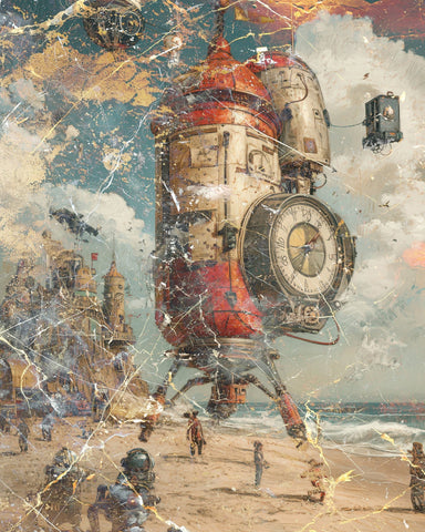 Surreal Clock Tower