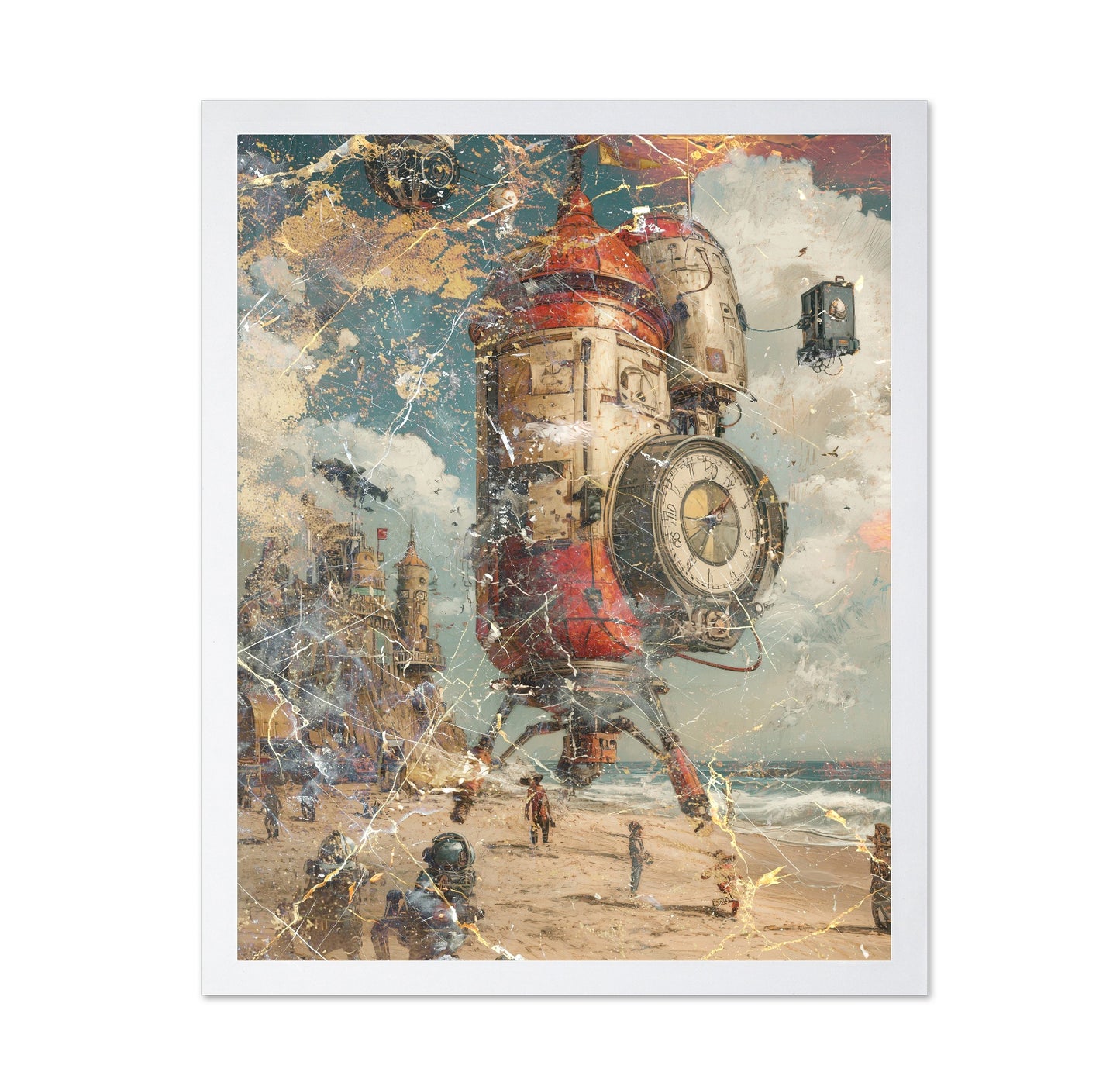 Surreal Clock Tower