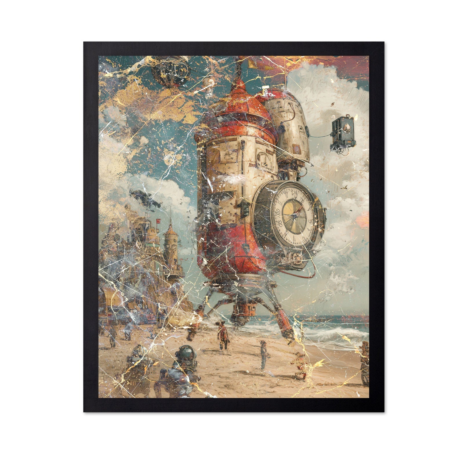Surreal Clock Tower