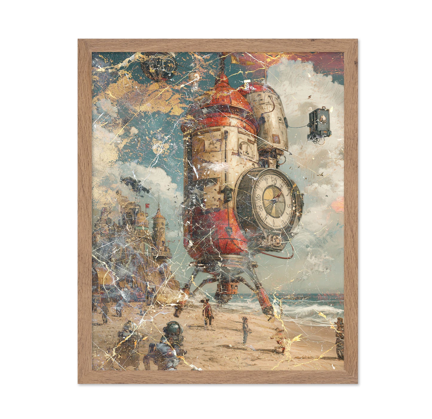 Surreal Clock Tower