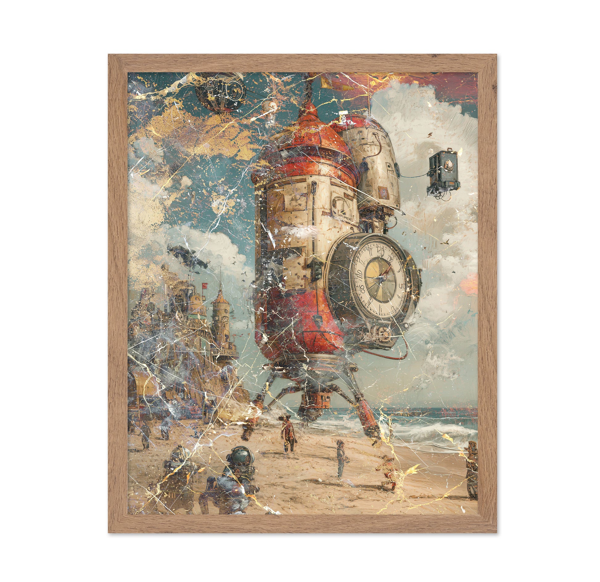 Surreal Clock Tower