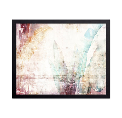 Soft Pastel Leaves