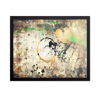 Grunge Circle Abstract