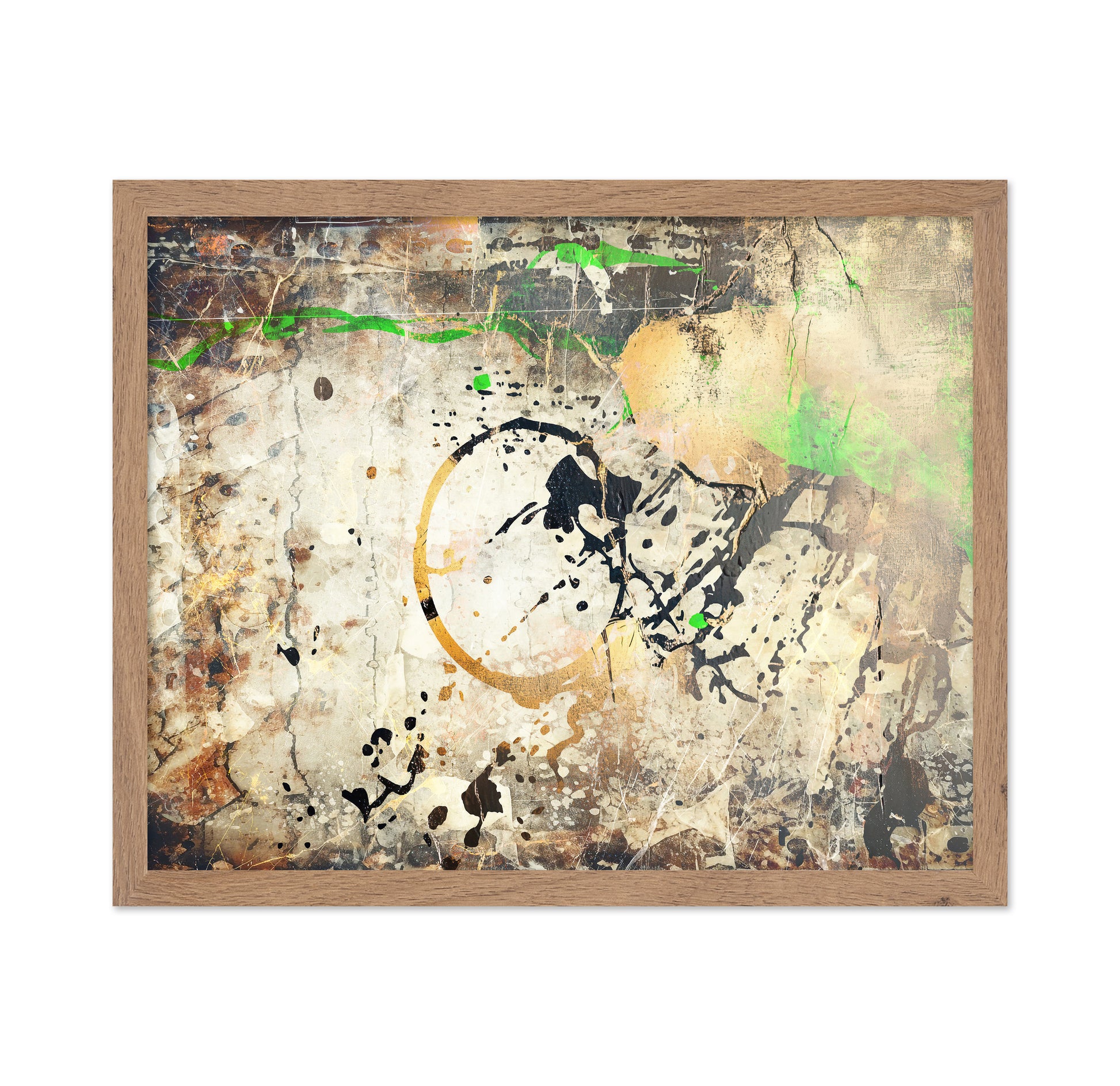 Grunge Circle Abstract