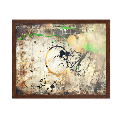 Grunge Circle Abstract