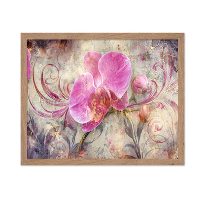 Pink Orchid Bloom No1