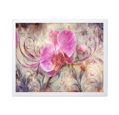 Pink Orchid Bloom No1
