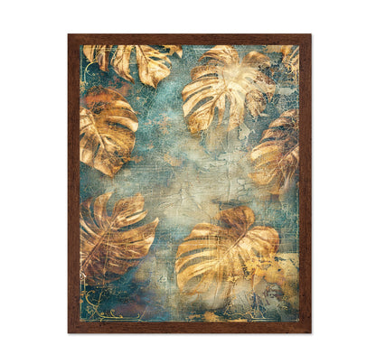 Vintage Monstera Leaves No1