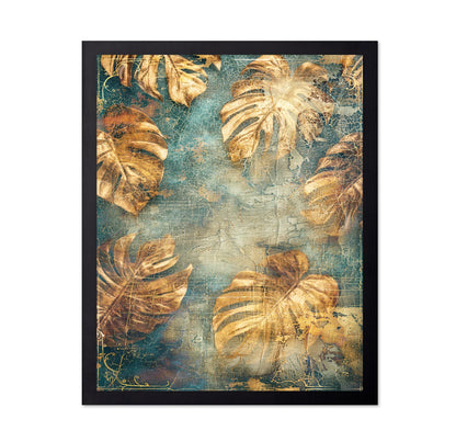 Vintage Monstera Leaves No1