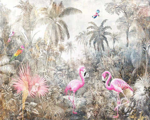 Tropical Flamingos