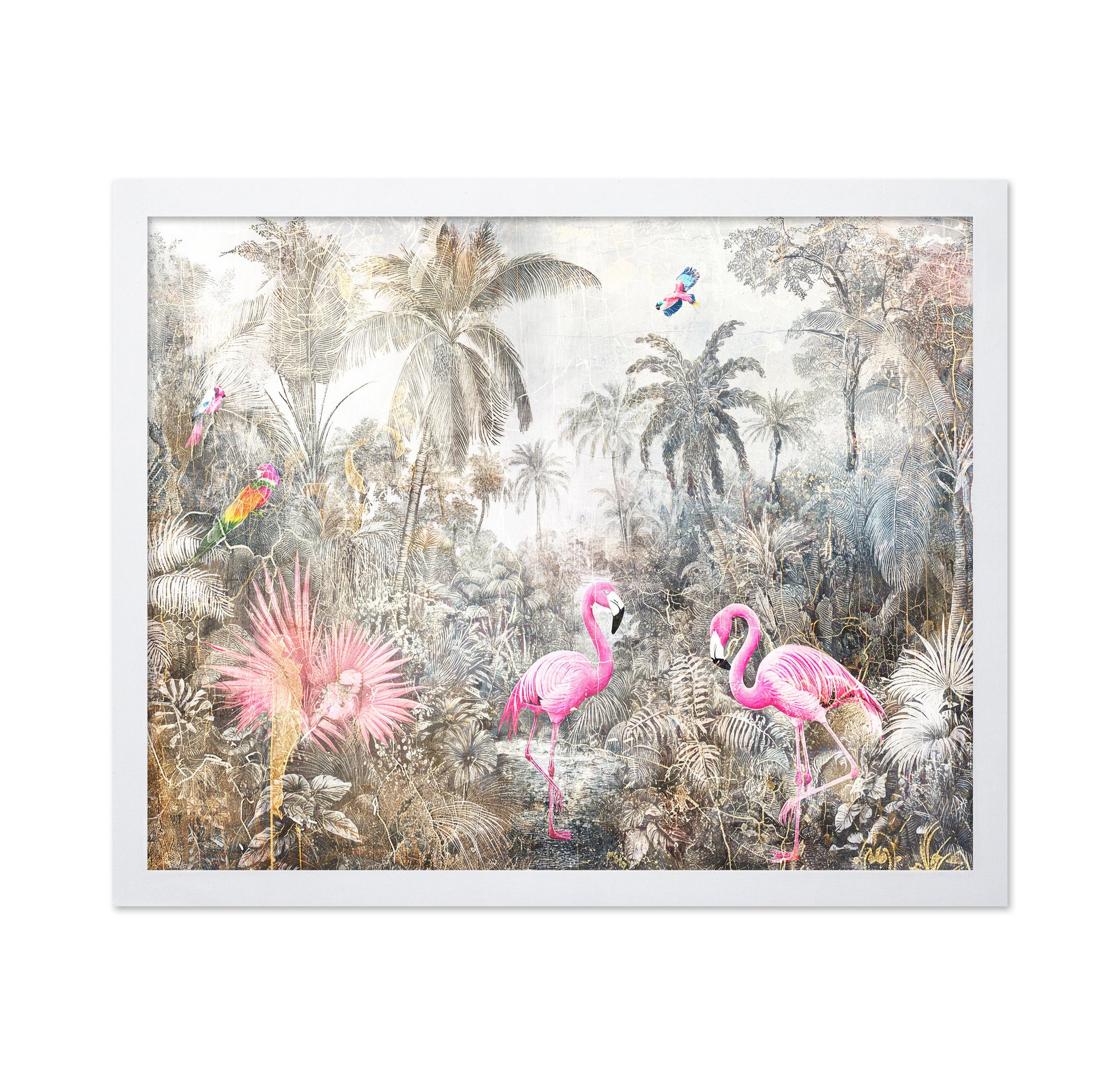 Tropical Flamingos